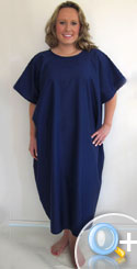 Pure Cotton Hospital Patient Gown Size Large And XXL
