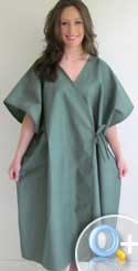 Gownies  Designer Hospital Patient Gown 100 Cotton Hospital Stay Hospital  Gown Patient Gownies Nursing Gown  Walmartcom